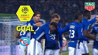 Goal Lebo MOTHIBA (51') / RC Strasbourg Alsace - Toulouse FC (1-1) (RCSA-TFC) / 2018-19