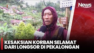 Kesaksian Korban Selamat dari Longsor di Pekalongan | iNews Room | 23/01