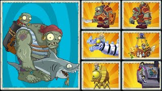 Plants vs Zombies 2 I, Zombie Pirate Gargantuar vs Zomboss | MrongerPvZ2