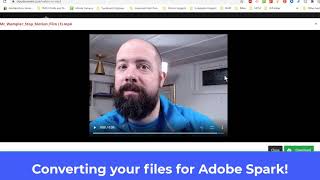 Exporting Adobe Spark stuff