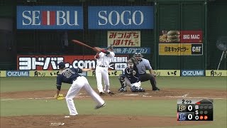 【プロ野球パ】金子侑の今季第1号2ランHRで埼玉西武が先制！ 2014/07/13 L-Bs