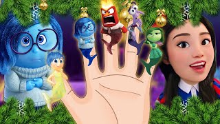 Inside Out Shark Christmas Finger Family | Disney | Nursery Rhymes | DoReMi Kids Songs