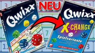 Wie wird Qwixx X-Change gespielt? (+ Qwixx Erklärung)