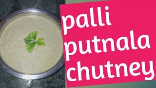 palli putnala chutney