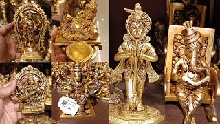 Brass Pooja Item Collections with Price/ RL Handicrafts Vilakku Kadai