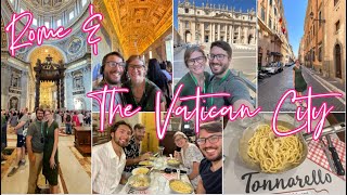 The Vatican City + A Day in ROME! Sightseeing \u0026 Tonnarello for Dinner // EFUB Ultimate Italy Vlog 8