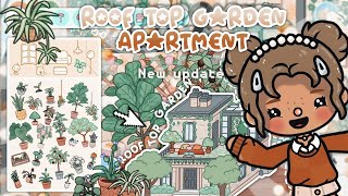 NEW UPDATE Rooftop Garden Apartment | Aesthetic | Toca Boca Update