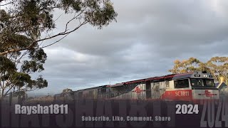 1MA9 - SCT011-CSR023-SCT008-CSR013 (Freight) Lara - Australian Trains by Raysha1811