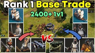 Casted Game #27 Rank 1 Base Trade | 2400+ 1v1 | Revnak vs OO