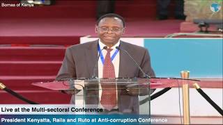 Nation Media Group Board-Chairman, Wilfred Kiboro talks about the fight against corruption