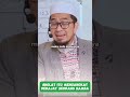 ingat..sholat itu mengangkat derajat seorang hamba ustadzadihidayat kajianislam ceramah shorts