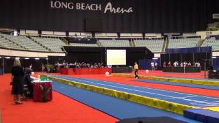 Aubrianna Salas - Tumbling Finals 1 - 2012 U.S. Elite Championships - Juniors