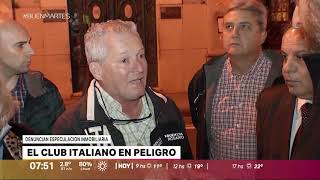 #BUENMARTES · El club italiano en peligro: Denuncian por negociado inmobiliario