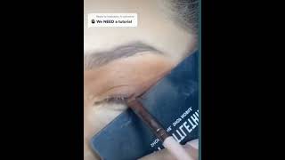 Eye makeup tutorial #makeup #girls #beauty #hacks