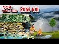 50H sinh tồn rừng mưa nhiệt đới | Xây dựng ngôi nhà đá bên bờ suối