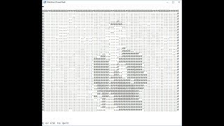 PowerShell Dancing Text from Base64
