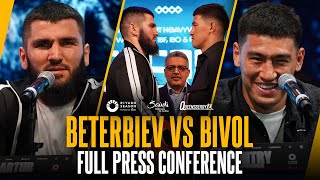 Artur Beterbiev vs Dmitry Bivol full press conference | Undisputed light-heavyweight championship