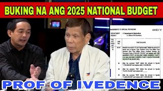 Omg Buking na ang 2025 national budget with Prof of ivedence