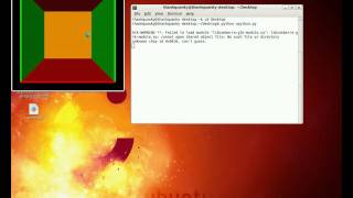 Bouncing ball with vpython