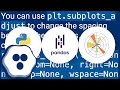 Improve subplot size/spacing with many subplots
