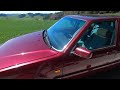 lancia thema turbo 16v 201hp 4k details sound u0026 drive experience