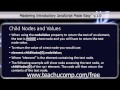 JavaScript Training Tutorial Child Nodes and Values