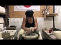 how to make ceramics 『tenmoku tea bowl 』陶芸家 青木良太 ryota aoki pottery