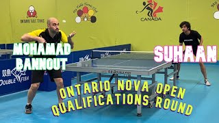 Suhaan GULATI [2253] vs Mohamad Bannout - Qualifications Round - Ontario Nova Open - 21 May 2023