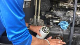 Servicing an Airman Portable Compressor PDS185S