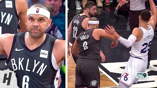Jared Dudley Hits a Three & Calls Out Ben Simmons! Gets Personal | April 20, 201