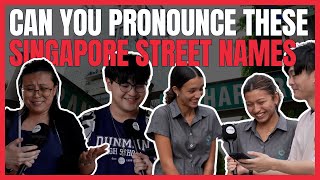 Can You Pronounce These Singapore's Trickiest Street Names Correctly? | Uncover65 Asks EP 66