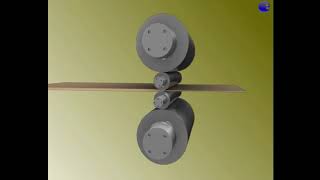Hot Rolling, Cold Rolling & Grain Flow in Rolling Process 3D Animation