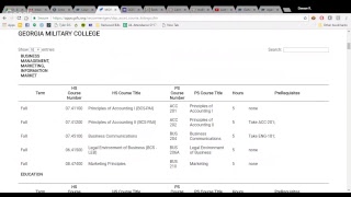 GCEC College Support Tutorial: Registering for Classes