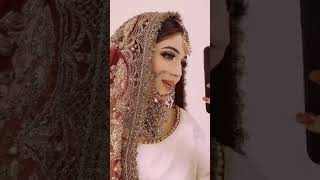 Bridal wedding dress with beautiful makeup look for girls 2021 |rewind beauty |tiktok tutorials