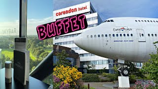 Corendon Hotel Schiphol Amsterdam | Skybar 747 and Buffet Experience