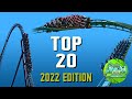 Top 20 Roller Coasters I've Ridden (2022)