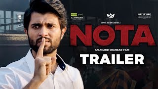 NOTA Official Trailer Reaction | Vijay Deverakonda | Sathyaraj