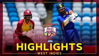 Highlights | West Indies v India | India restores lead to 2-1 | 3rd Goldmedal T20I Series