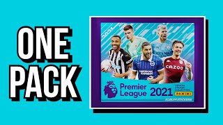 2 *ELITE* PULLS IN ONE PACK?! | One Pack | Panini Premier League Sticker Collection 2020/21 #shorts