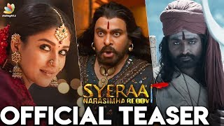Sye Raa Narasimha Reddy Teaser Review | Vijay Sethupathi, Nayanthara, Chiranjeevi