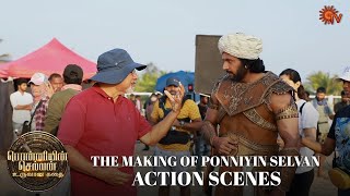 The Making of the Epic Battle Scenes! | Ponniyin Selvan Making | Uruvaana Vidham | Sun TV