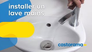 Installer un lave mains (Castorama)