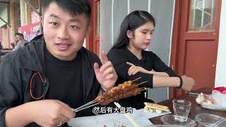 沉寂式吃饭，老板说让少吃点蒜，都吃涨价了#美食vlog