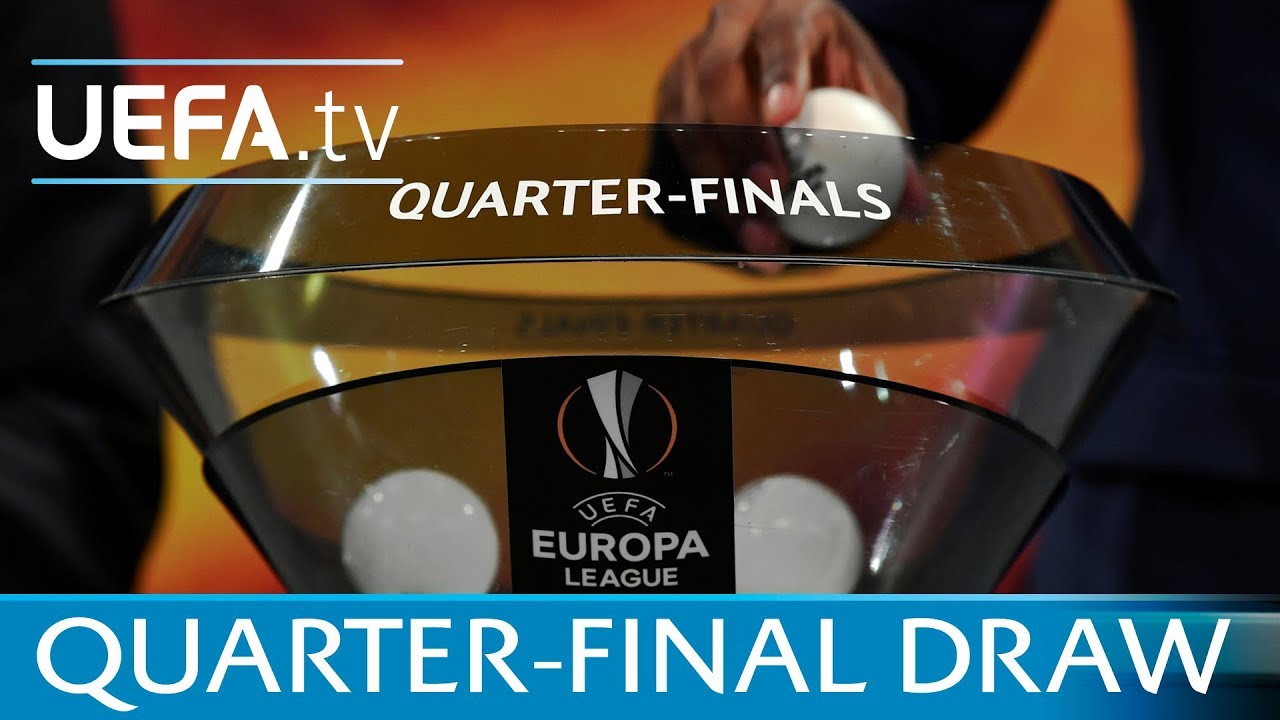 UEFA Europa League 2017/18 Quarter-final Draw - YouTube