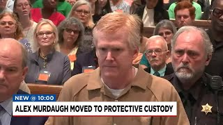 Alex Murdaugh moved to protective custody