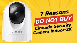 Cinnado Security Camera Indoor-2K | 7 Reasons Not To Buy! 🚫📷