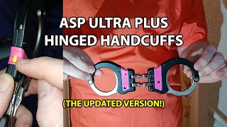 🚨🇺🇸 ASP 625 Ultra PLUS Cuff Hinged Pink Handcuffs w/ Keyless Double Lock \u0026 METAL mechanism!