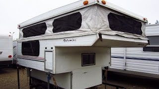 (Sold) HaylettRV.com - 1994 Bronco Used Popup Truck Camper by Palomino RV