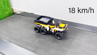 All-Terrain Vehicle Drag Race. Speed Test LEGO Technic 42139