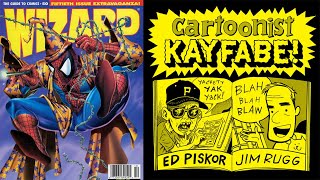 Wizard Magazine issue 50, October 1995. Victory Lap or Flop? Cartoonist Kayfabe 4th Anniversary!